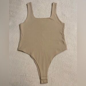A New Day Beige Women's Bodysuit